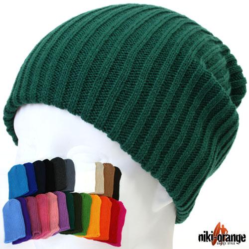 details zu niki-orange® xxl long beanie slouch wintermütze mütze
