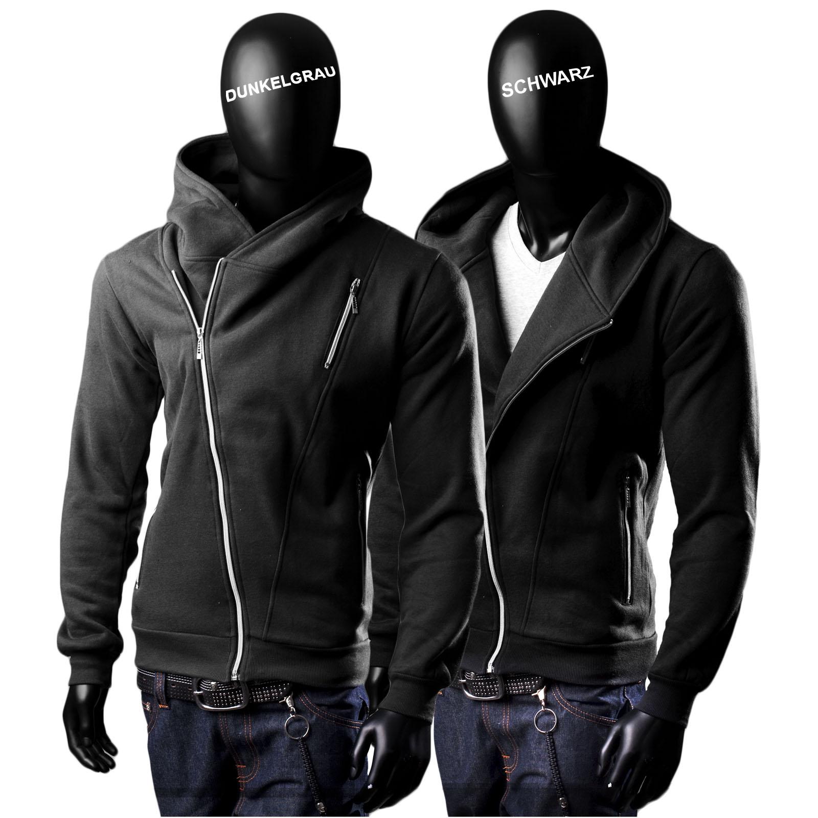 niki-orange® Zip Hoodies Xcross Hoodie Kapuzen Pullover verschiedene